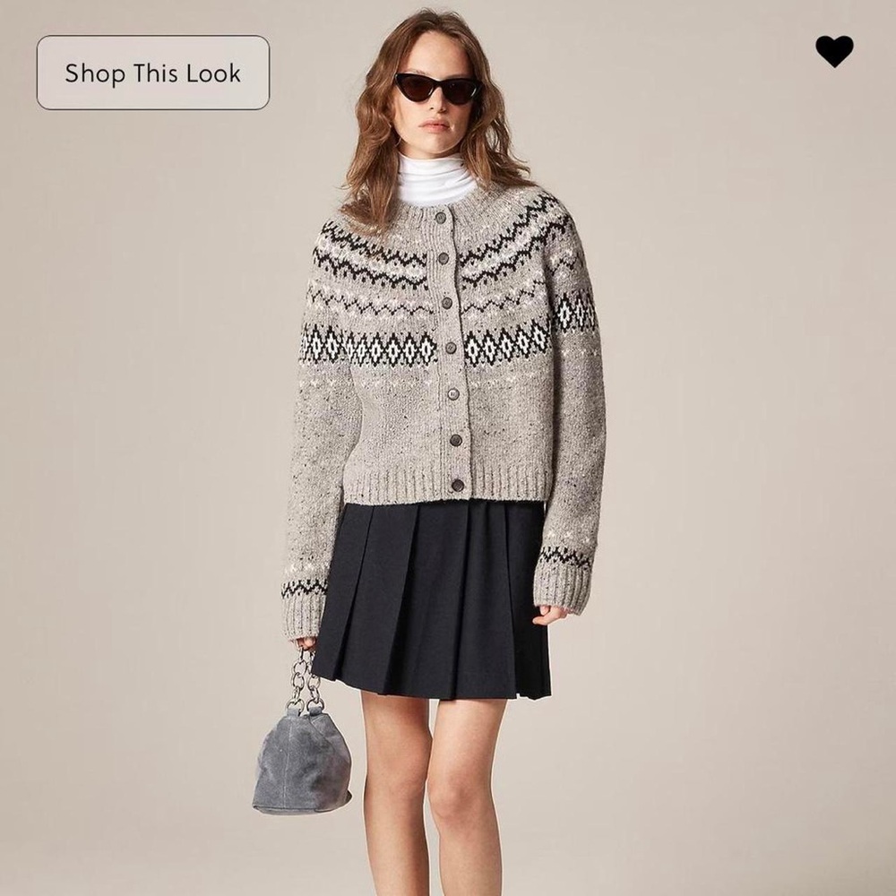 J. Crew Fair Isle Cardigan - Picture 3 of 9